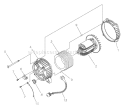 Page A Diagram and Parts List for 030221-0  Briggs and Stratton Generator